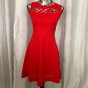 NWT Milly Chain Link Flare Dress
